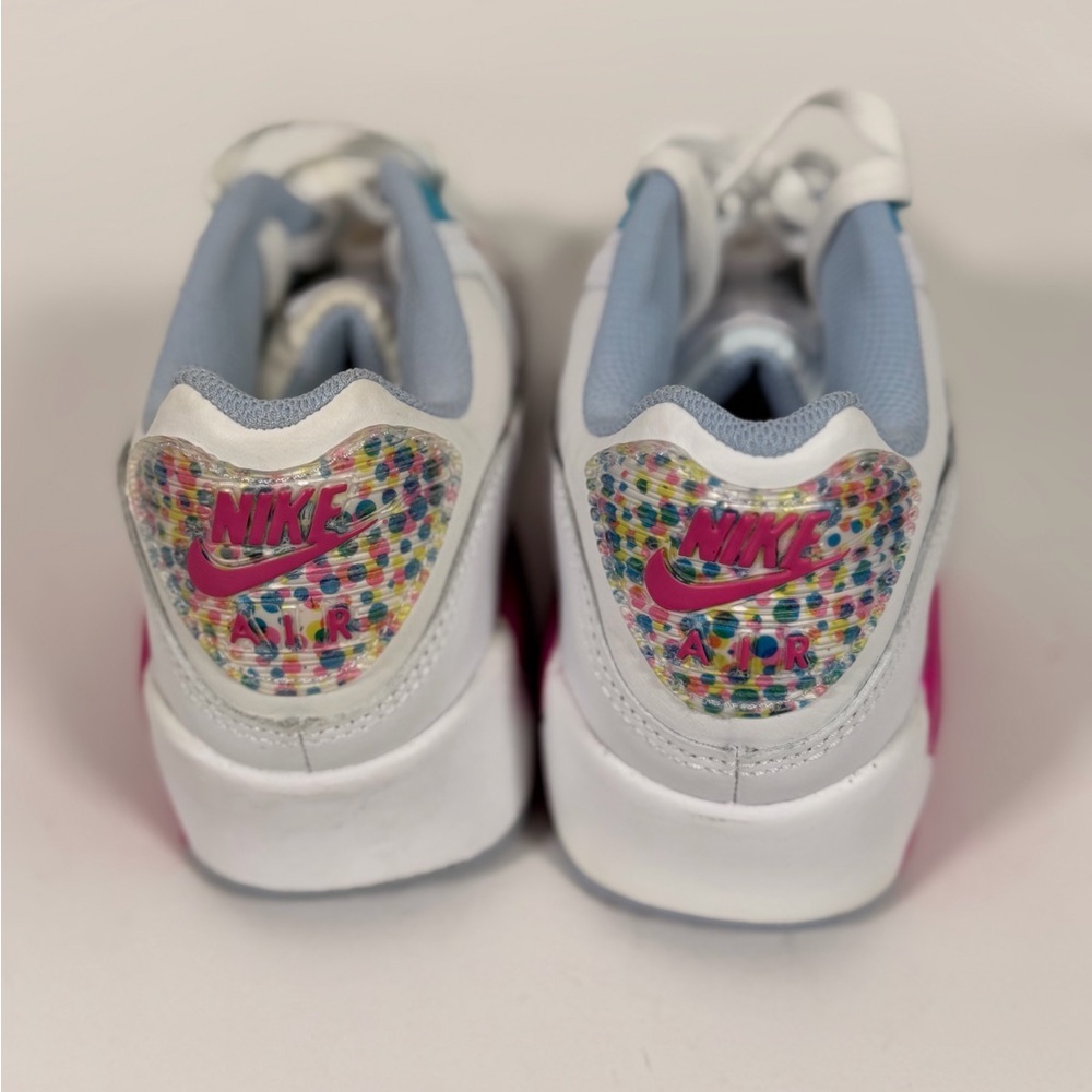 NWOB (Grade School) Nike Air Max 90 'Polka Dots' DV1843-100 - Picture 7 of 7